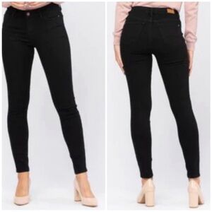 Judy Blue Skinny Fit Jeans Black Size 30